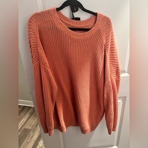 Woman’s Sonoma Coral Sweater 2X